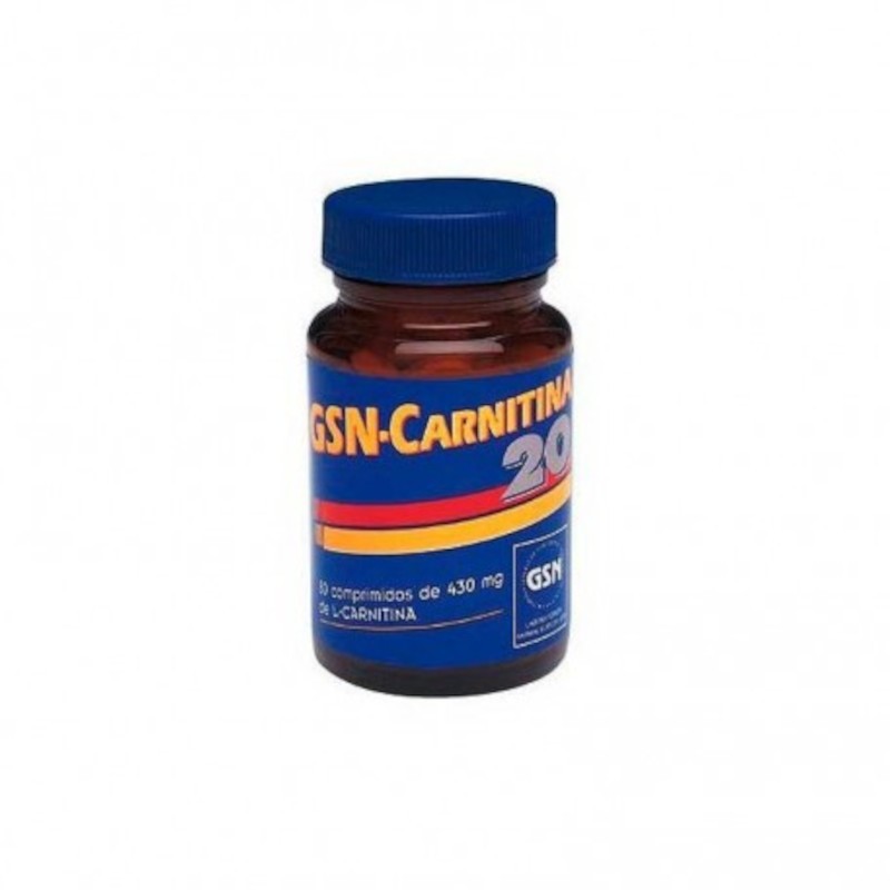 Gsn L-Carnitina Pura 80 Comprimidos-1