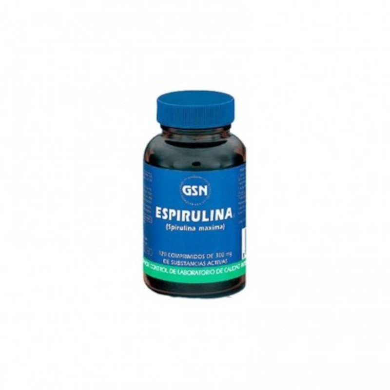 Gsn Spirulina 300 mg 120 Comprimidos-1