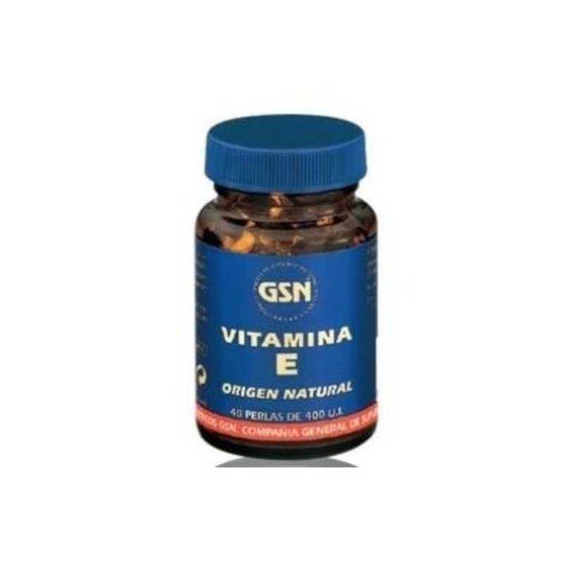 Gsn Vitamina E 400 UI 40 Perlas-1
