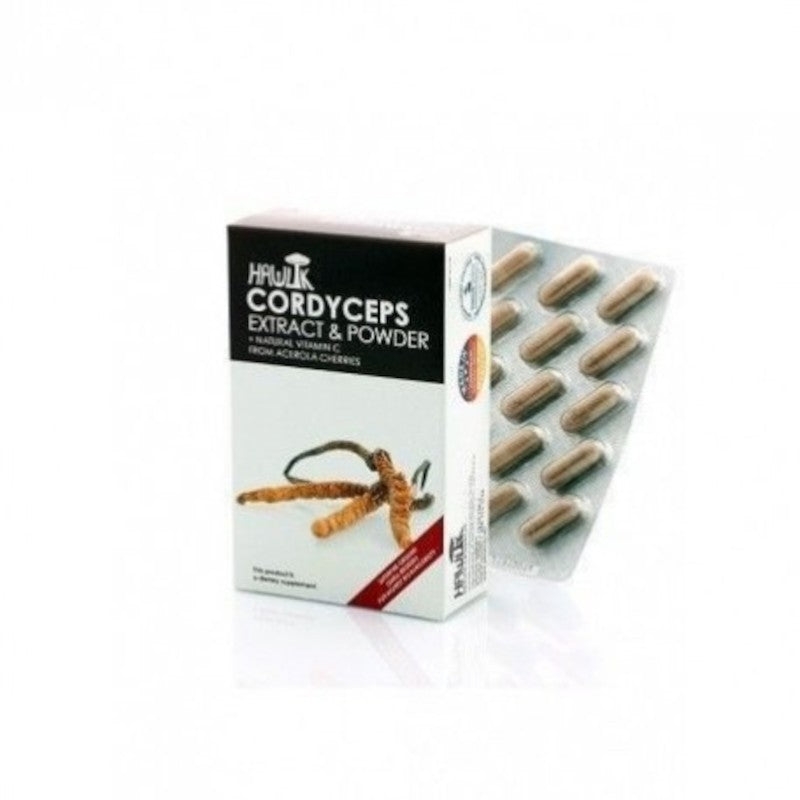 Hawlik Cordiceps (Cordyceps Sinensis) Extracto Puro 60 Cápsulas-1