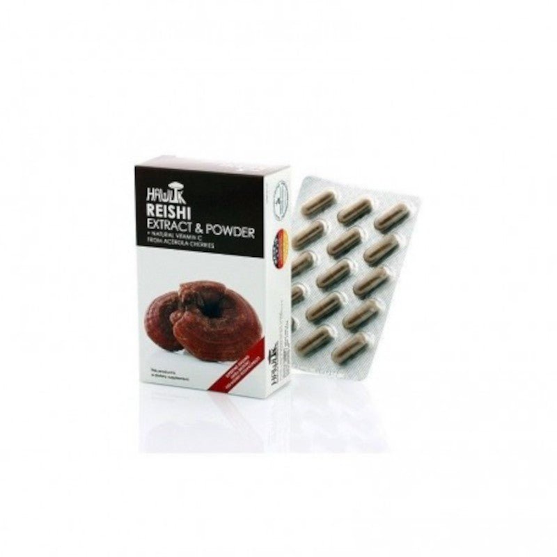 Hawlik Reishi (Ganoderma Lucidum) Extracto Puro 60 Cápsulas-1