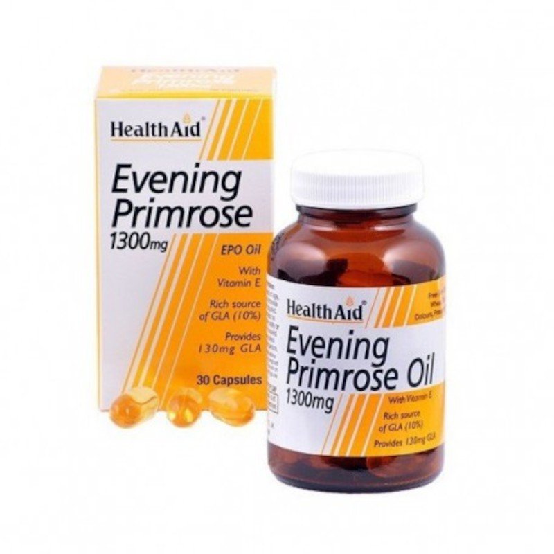 Health Aid Aceite de Onagra 1300 mg 30 Cápsulas-1