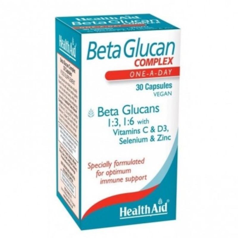 Health Aid Beta Glucan Complex 30 Cápsulas-1