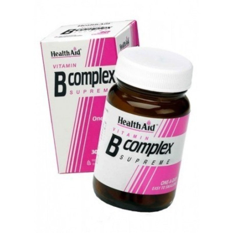 Health Aid Complejo Vitamínico B Complex 30 Cápsulas-1