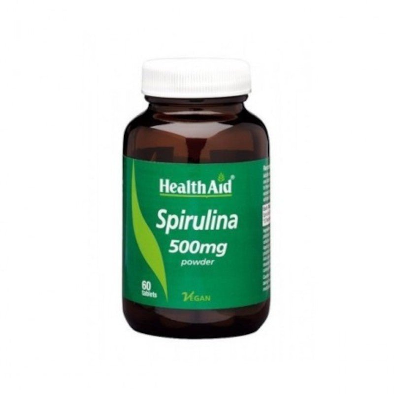Health Aid Espirulina 500 mg 60 Comprimidos-1