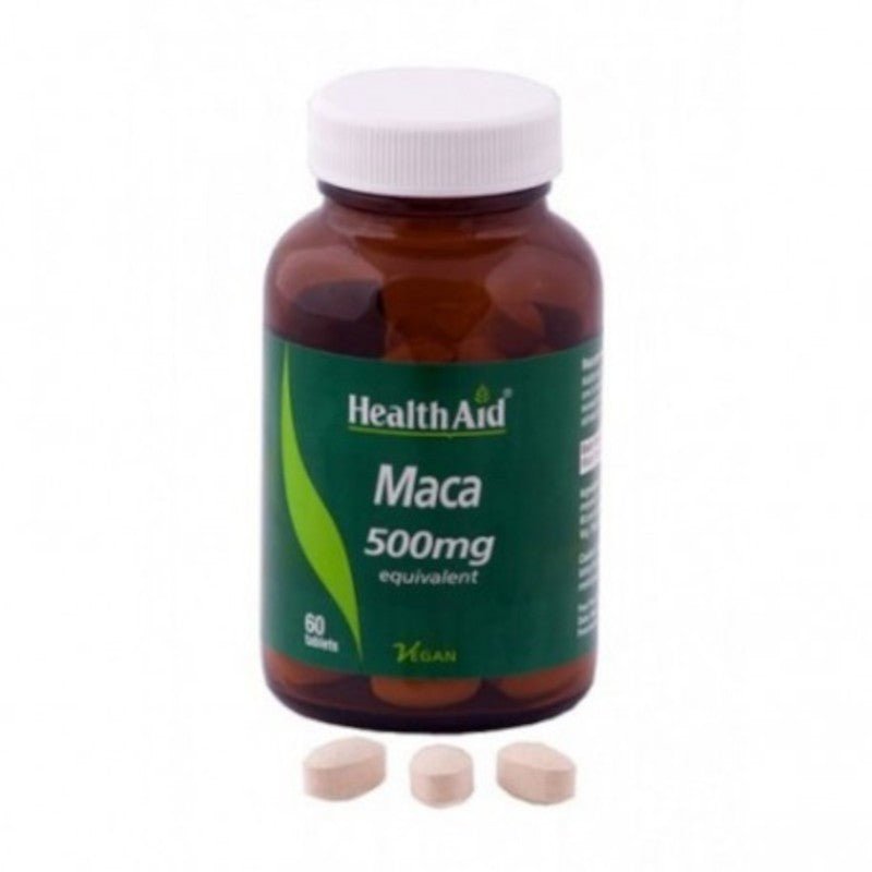 Health Aid Maca (Lepidium Meyenii) 500 mg 60 Comprimidos-1