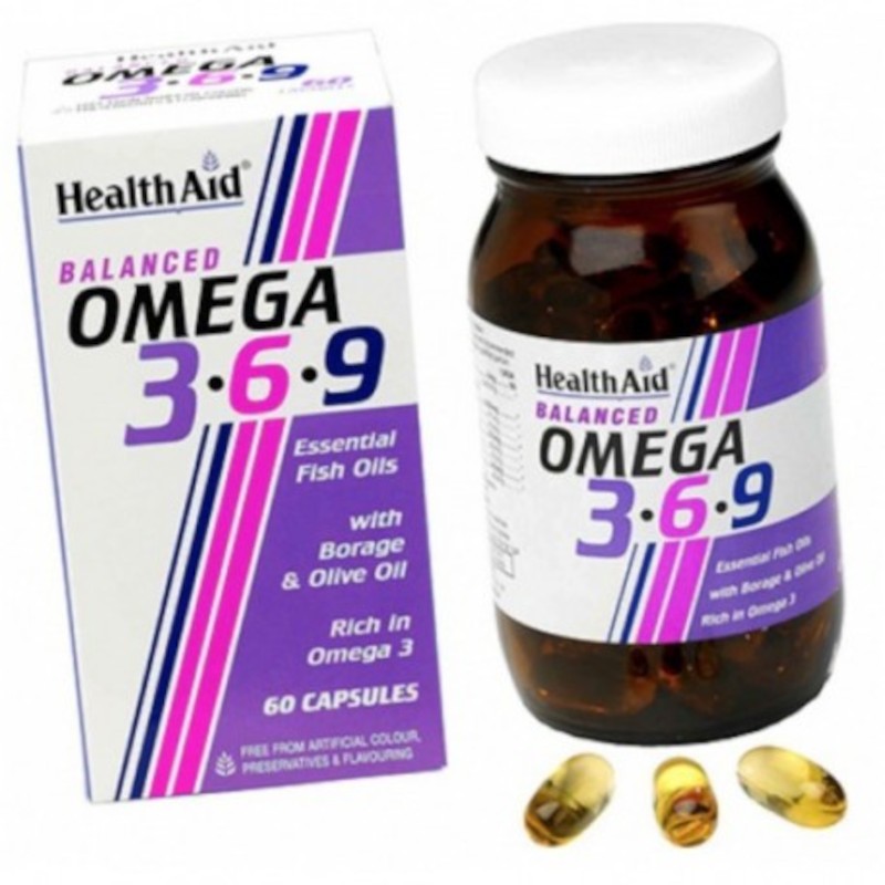 Health Aid Omega 3-6-9 60 Cápsulas-1