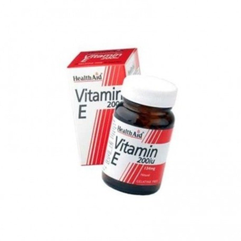 Health Aid Vitamina E Natural 200 Ui 60 Cápsulas-1