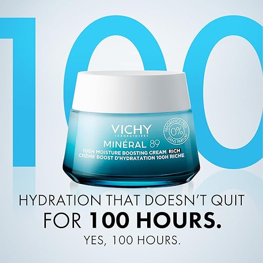 VICHY Minéral 89 Crema Potenciadora Hidratación 100h Rica 50ml
