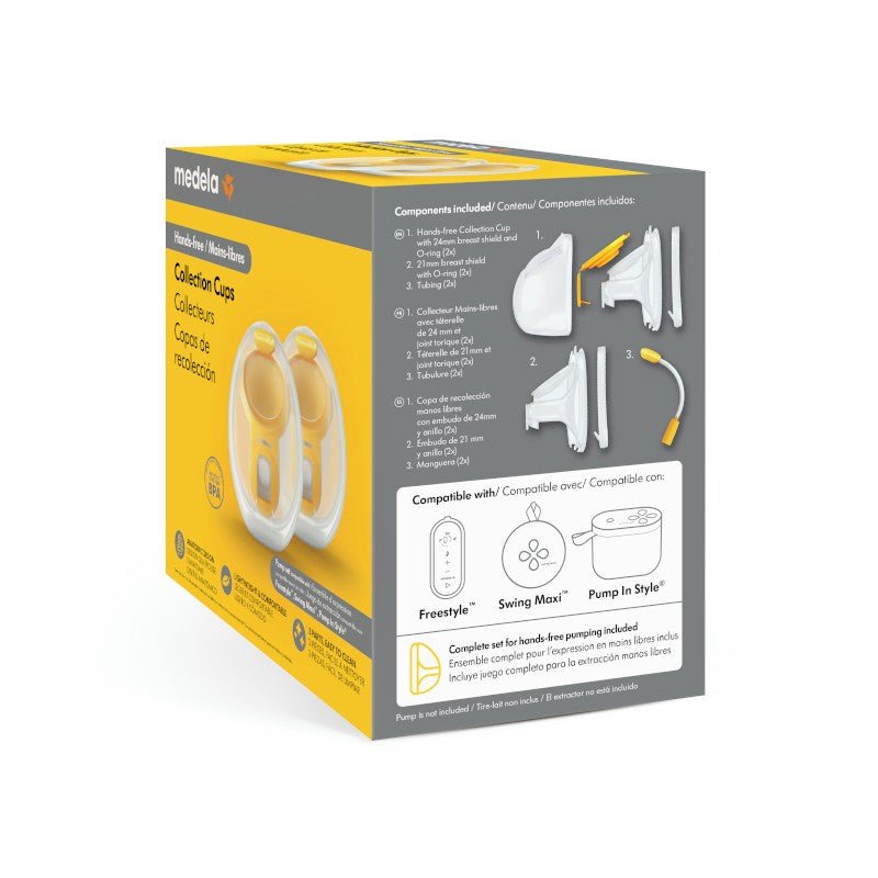 MEDELA Set Copas Duo Hands Free 2 unidades-6
