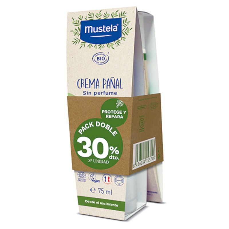 MUSTELA Crema Cambio de Pañal BIO 2ª30%dto-1