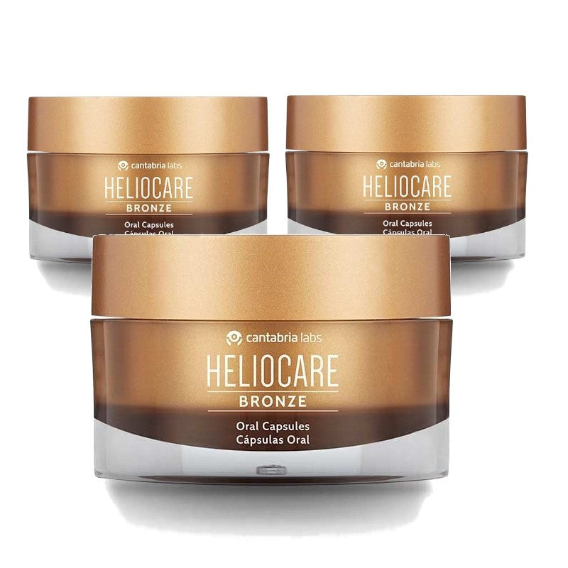HELIOCARE Bronze Cápsulas Fotoprotección Oral 3x30 Cápsulas-1