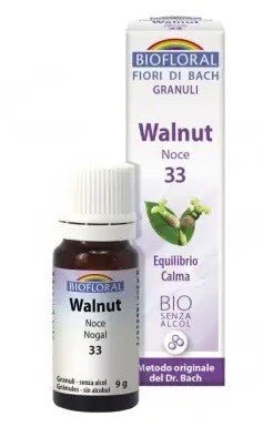 Biofloral Walnut - Nogal 33 (Equilibrio y Calma) Flores de Bach Bio Gránulos Sin Alcohol 9 g-1