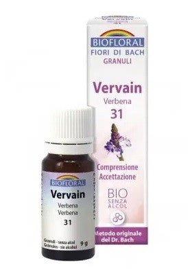 Biofloral Vervain - Verbena 31 (Comprensión y Aceptación) Flores de Bach Bio Gránulos Sin Alcohol 9 g-1