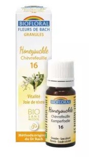 Biofloral Honeysuckle - Madreselva 16 (Vitalidad y Alegría de Vivir) Flores de Bach Bio Gránulos Sin Alcohol 9 g-1