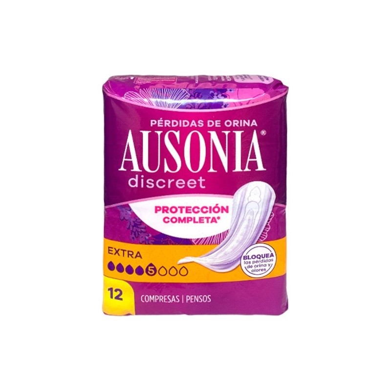 AUSONIA Discreet Extra Compresa Pack 4x12 Unidades-2