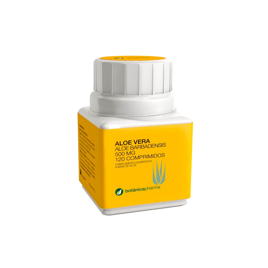 Aloe Vera 500MG 120 Comprimidos Botánicapharma-2