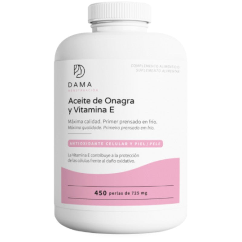 Herbora Aceite de Onagra y Vitamina E 725 mg 450 Perlas-1