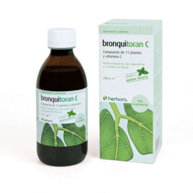 Herbora Bronquitoran C Jarabe 250 ml-1