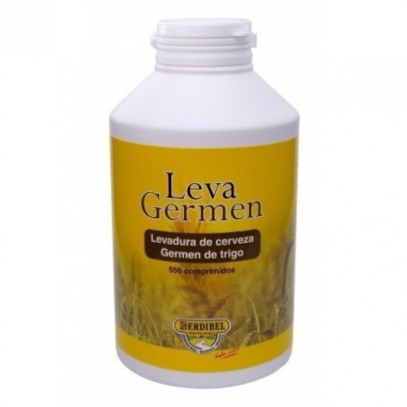 Herdibel Levagermen Levadura + Germen Trigo 550 Comprimidos-1