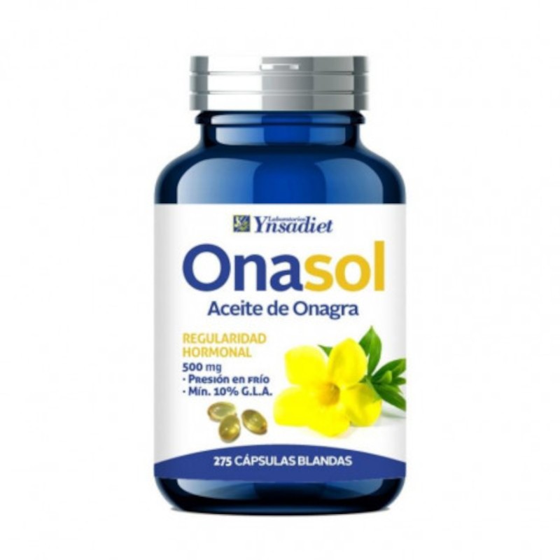 Hijas Del Sol Aceite de Onagra 500 mg 275 Perlas-1