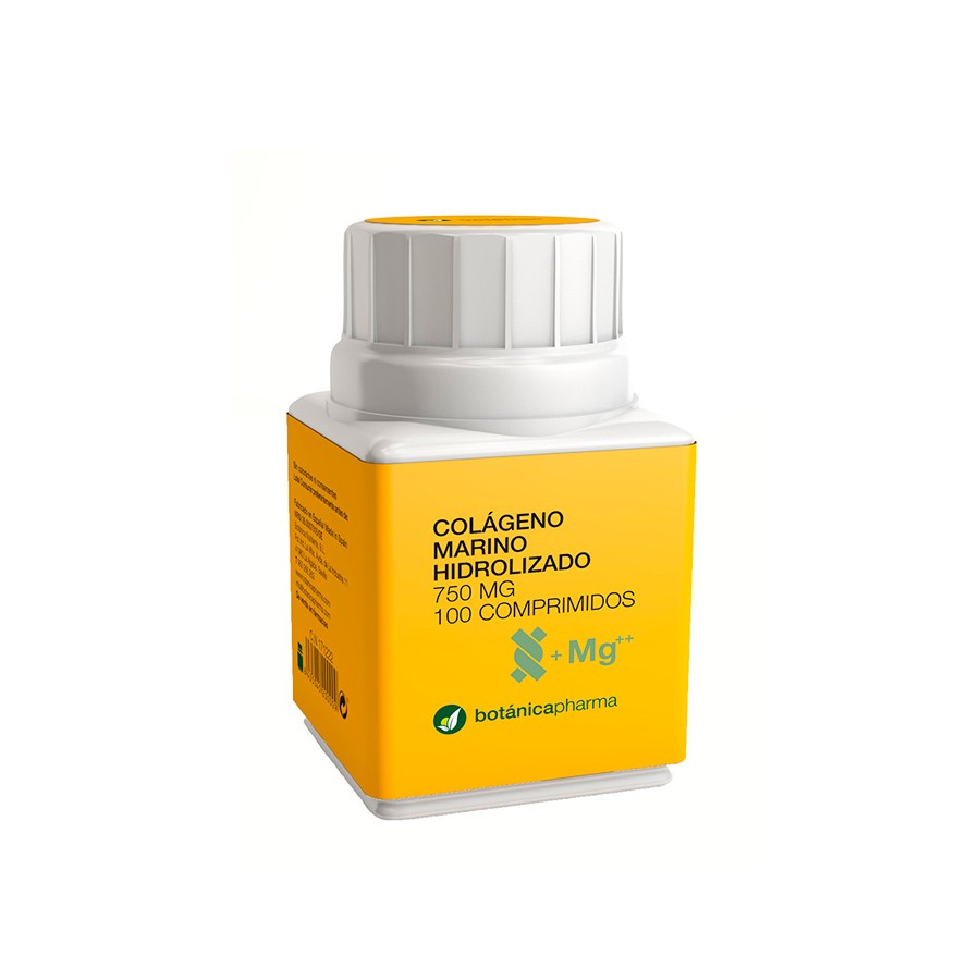 Colágeno Marino Hidrolizado 750MG 100 Comprimidos Botánicapharma-1