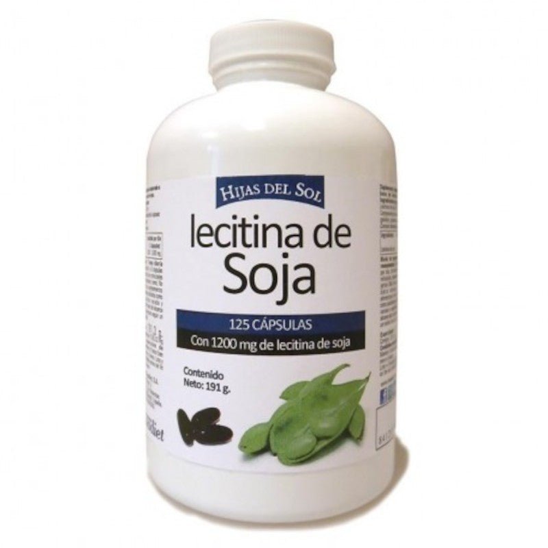 Hijas Del Sol Lecitina de Soja 1200 mg 125 Perlas-2