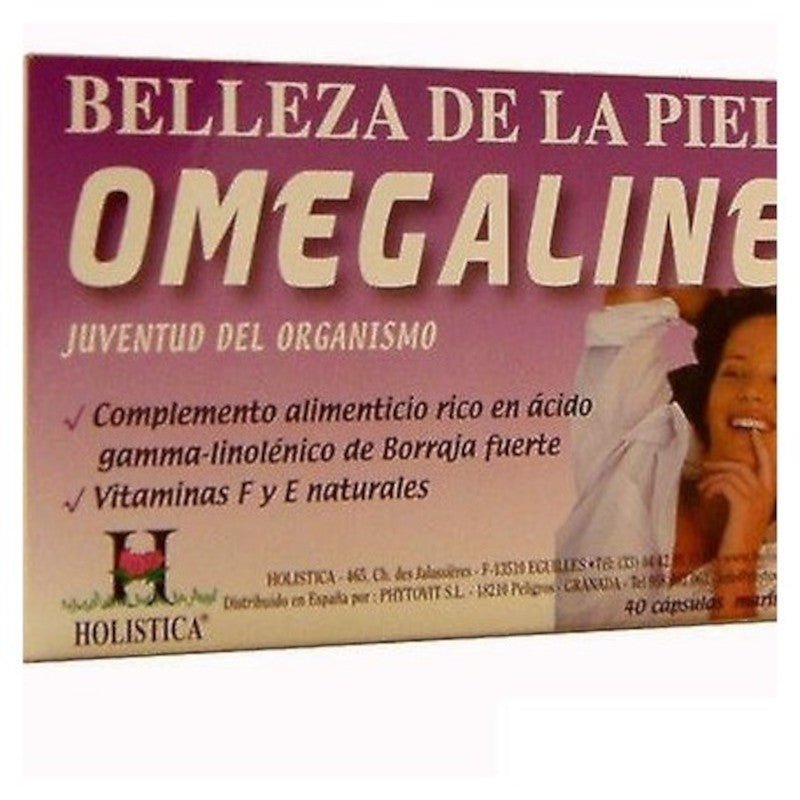 Holistica Omegaline Borraja Fuerte 40 Cápsulas-1