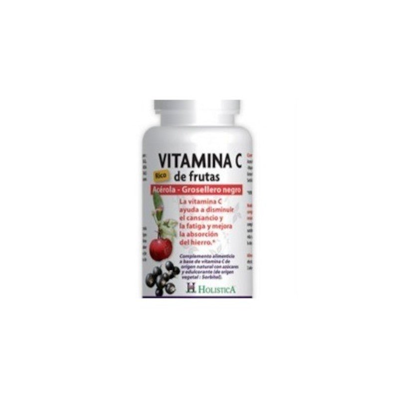 Holistica Vitamina C Frutas 60 Comprimidos-1