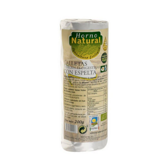 Horno Natural Galletas Integrales Digestivas con Espelta 200 g-1