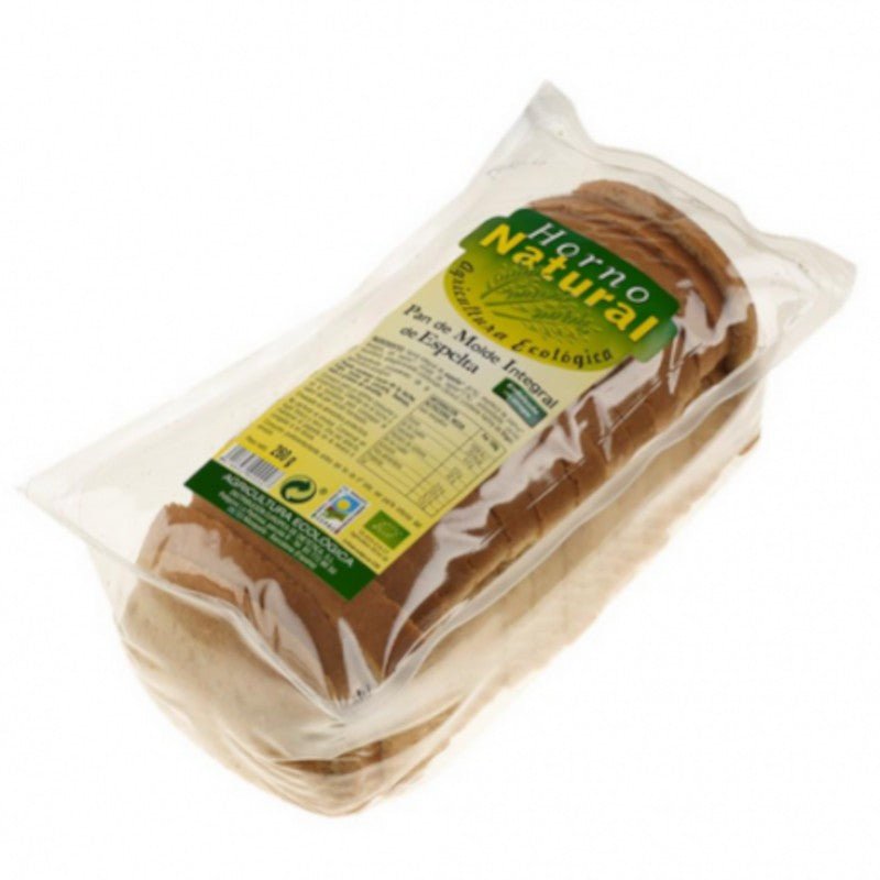 Horno Natural Pan de Molde Integral de Espelta Bio 260 g-1