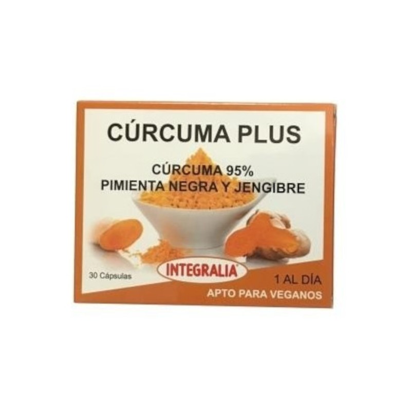 Integralia Cúrcuma Plus 30 Cápsulas-1