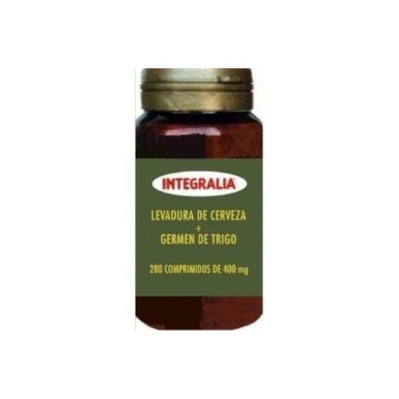 Integralia Levadura de Cerveza + Germen de Trigo 450 Comprimidos-1