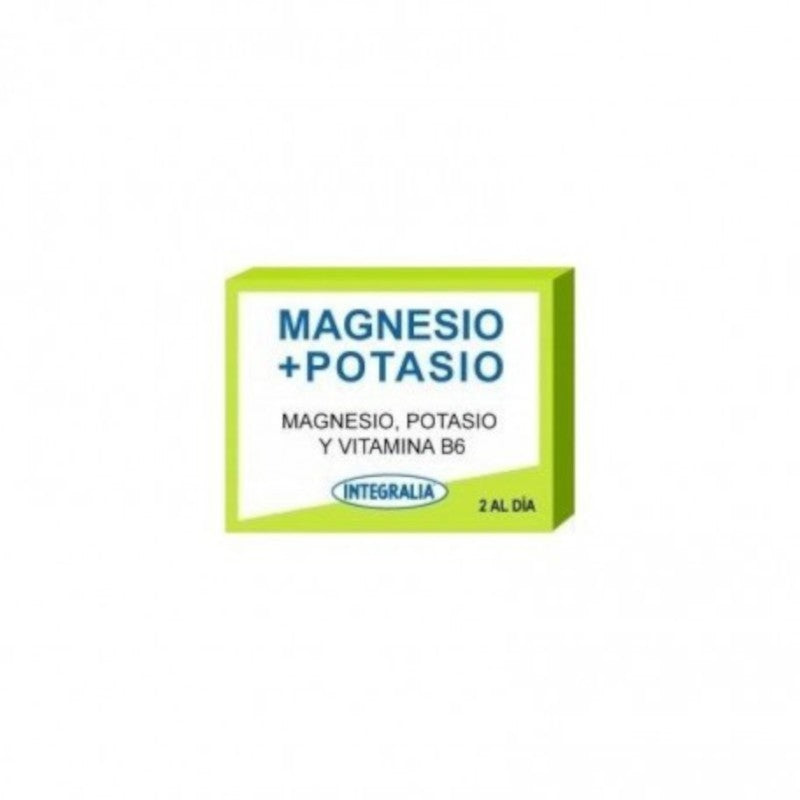 Integralia Magnesio + Potasio 60 Cápsulas-1