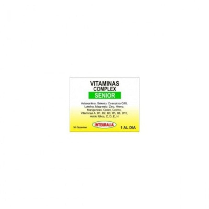 Integralia Vitaminas Complex Senior 30 Cápsulas-1