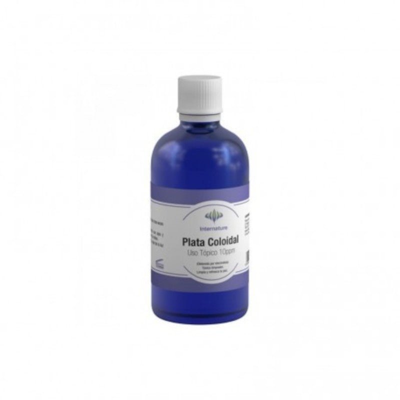 Internature Plata Coloidal 10 ppm Uso Tópico 100 ml-1