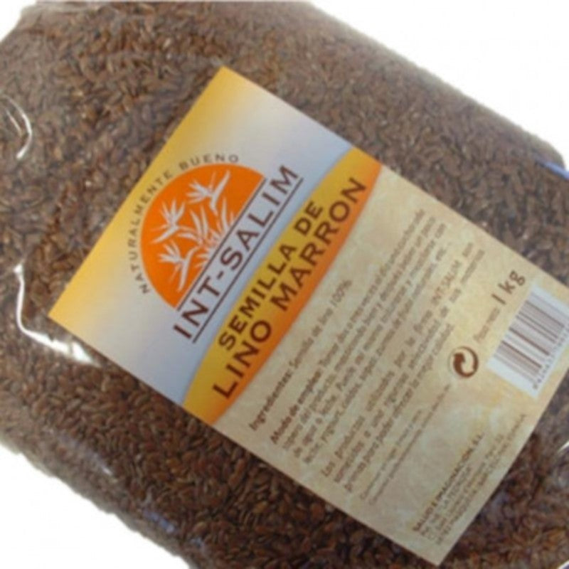 Int-Salim Semilla Lino Marrón 250 g-1