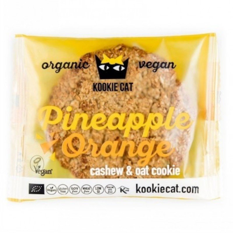 Kookiecat Galleta de Piña y Naranja 50 g-1