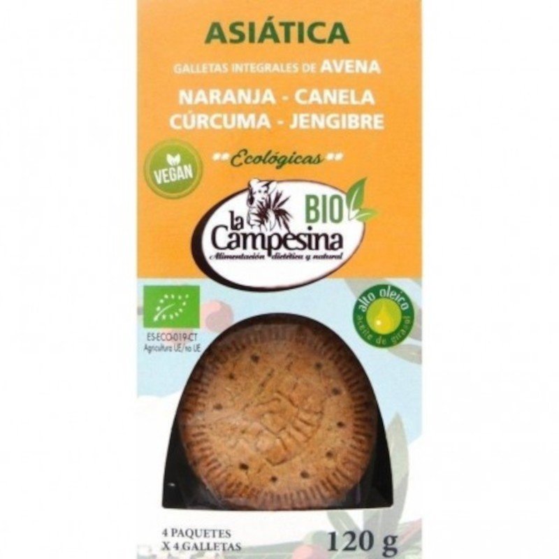 La Campesina Galleta Asiática Bio 120 g-1