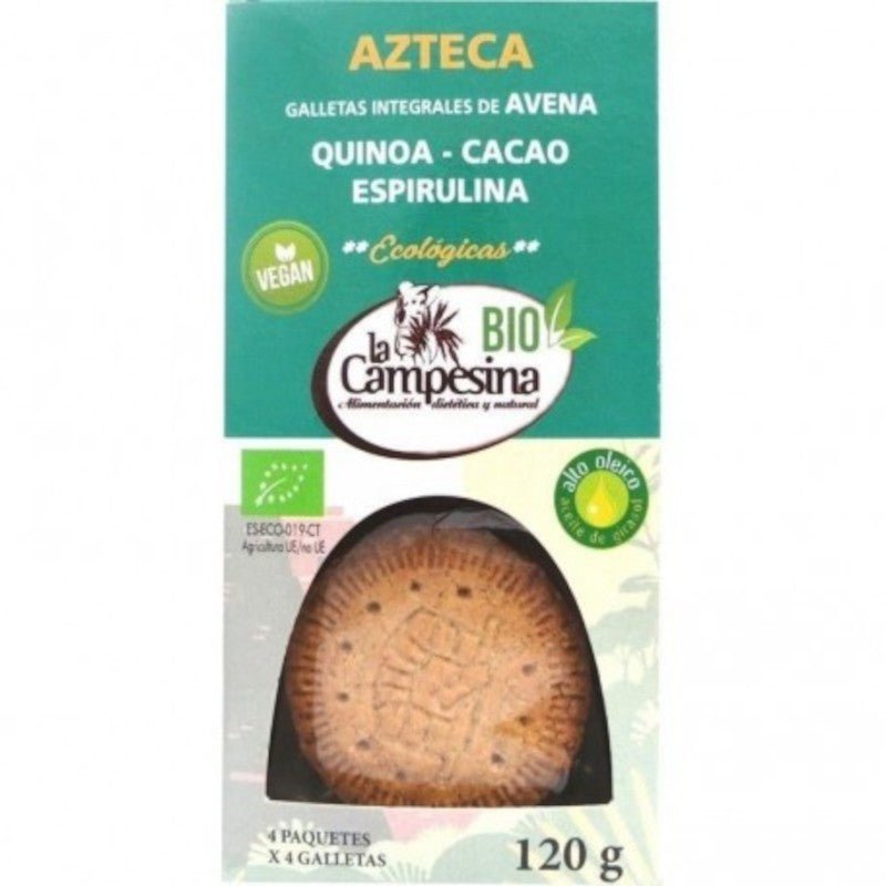 La Campesina Galleta Azteca Bio 120 g-1
