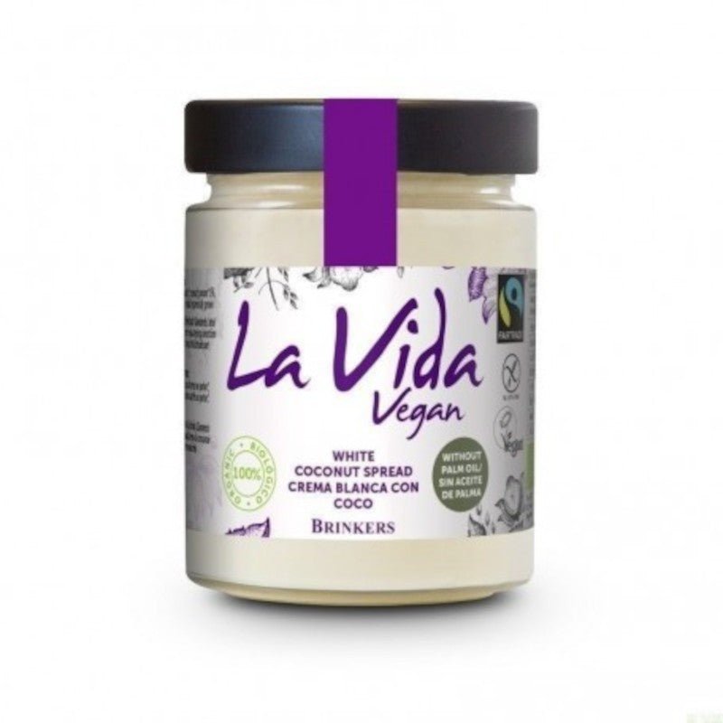 La Vida Vegan Crema de Coco Blanca 270 g-1