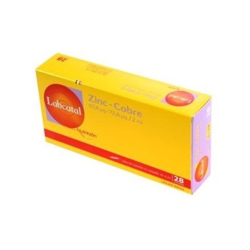 Labcatal 19 Zinc-Cobre 28 Ampollas-1