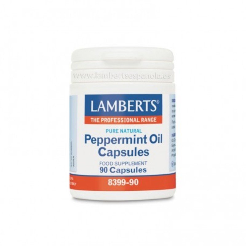 Lamberts Aceite de Hojas de Menta 50 mg 90 Cápsulas-1