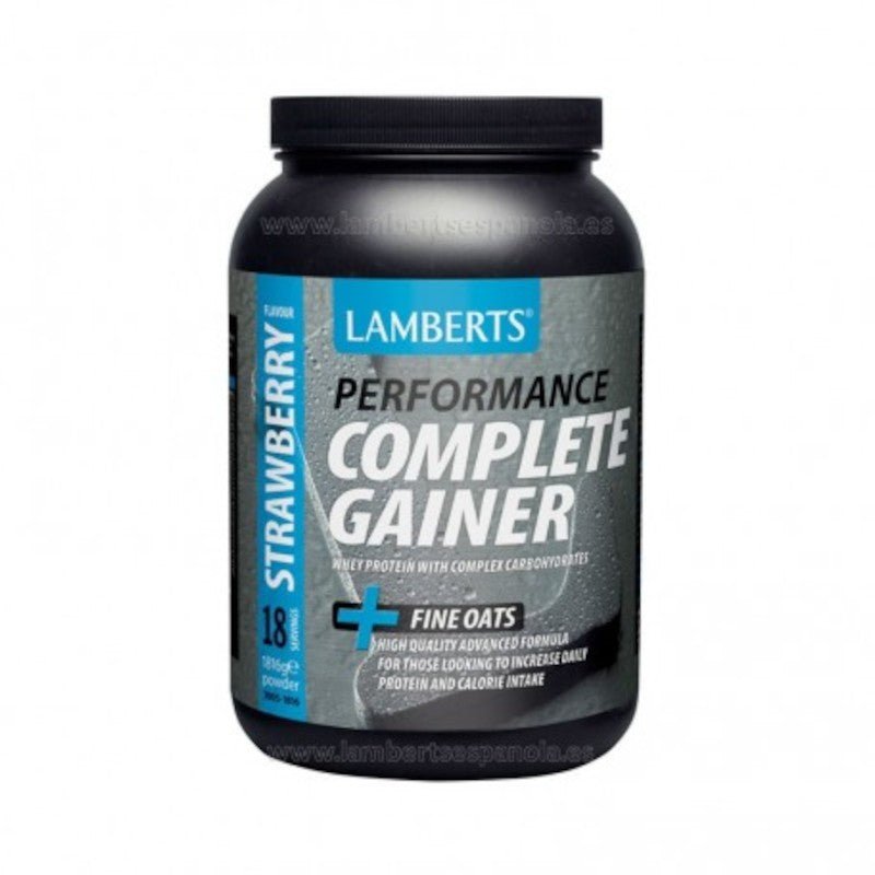 Lamberts Complete Gainer Sabor Fresa 1-1