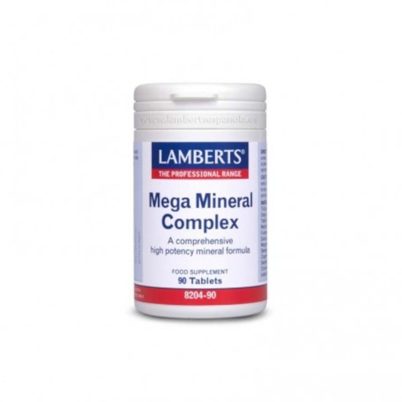 Lamberts Mega Mineral Complex Aminoquelado 90 Comprimidos-1