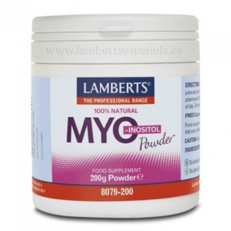 Lamberts Myo Inositol 100% Natural en Polvo 200 g-1
