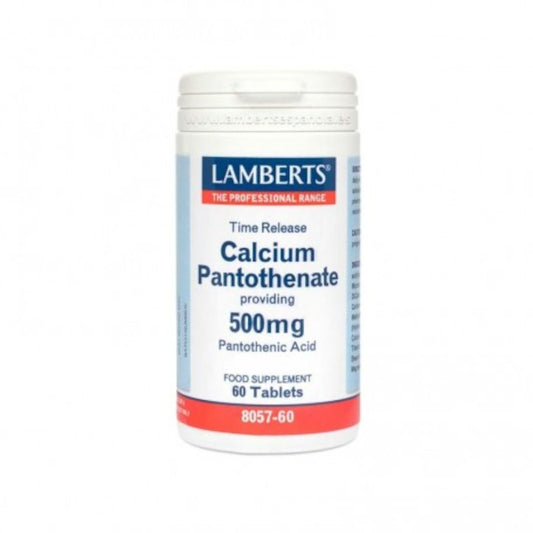 Lamberts Pantotenato de Calcio 500 mg 60 Comprimidos-1