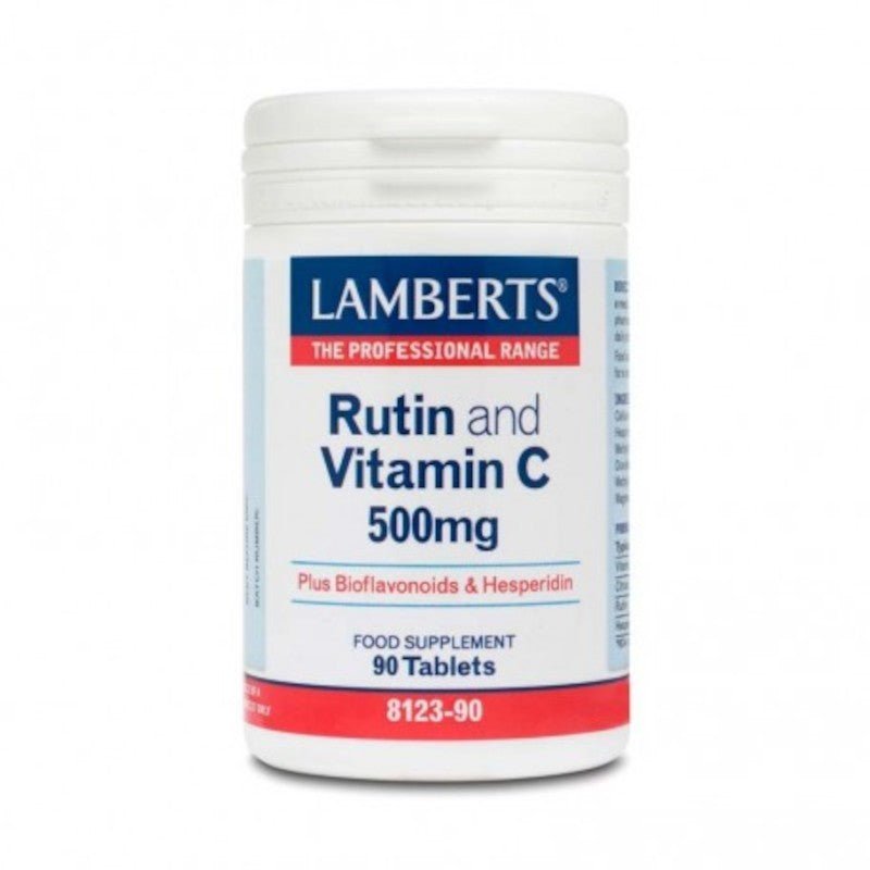 Lamberts Rutin + Vitamina C + Bioflavonoides 90 Comprimidos-1