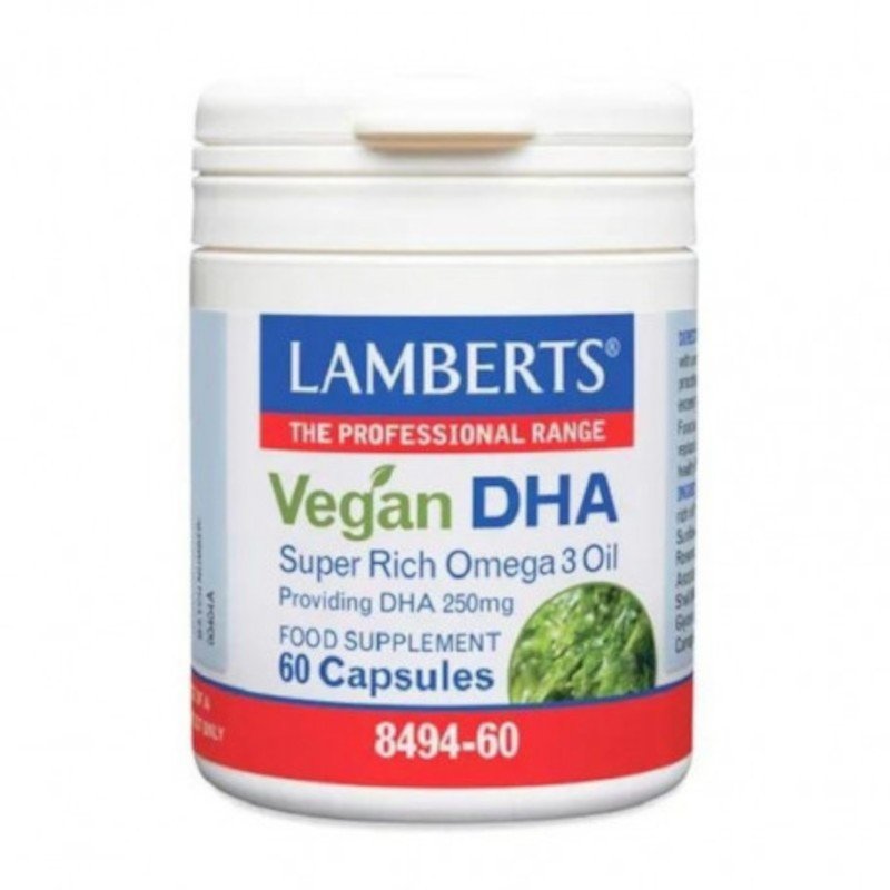 Lamberts Vegan DHA 250 mg 60 Cápsulas-1