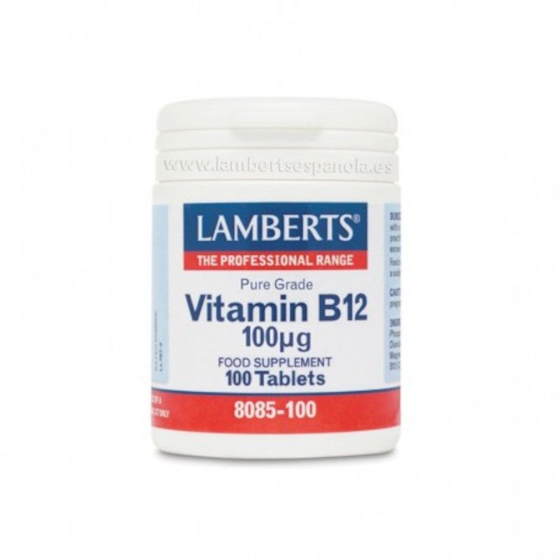 Lamberts Vitamina B12 100 mcg 100 Comprimidos-1